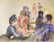 Pierre Renoir At the Moulin de la Galette Germany oil painting artist